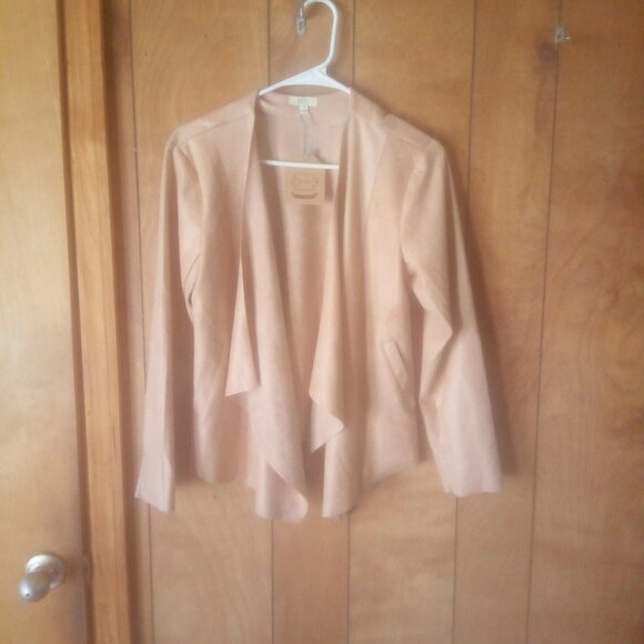 Kori Women's Brown Open Front Jacket Size S - Picture 2 of 5
